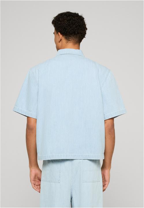 Immagine prodotto Urban Classics Pinstriped Casual Denim Overshirt new light blue washed M (M)