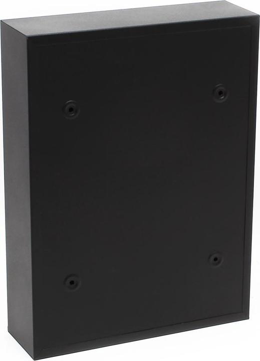 Image du produit Wiltec Boite aux lettres murale Courrier Noir Revêtement par poudre V1