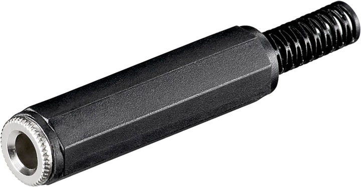 Actual product image Goobay jack coupling - 6,35 mm - stereo