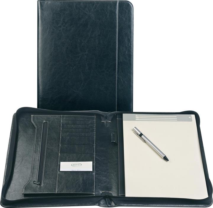 Brepols Schreibmappe mit Zip (A4, 1x)