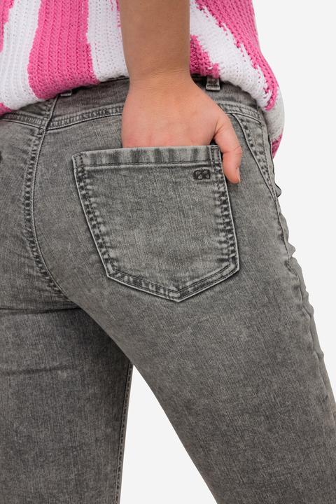 Produktbild Laurasøn 7/8-Slim-Jeans, 5-Pocket, Saum-Umschlag (42)