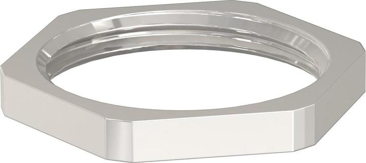 Image du produit OBO Bettermann Contre-écrou en laiton 169M M50x1.5 nickelé M50 (M50)