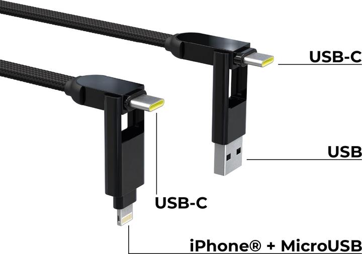 Image du produit Rolling Square inCharge XL (2 m, USB 2.0, 100 W)