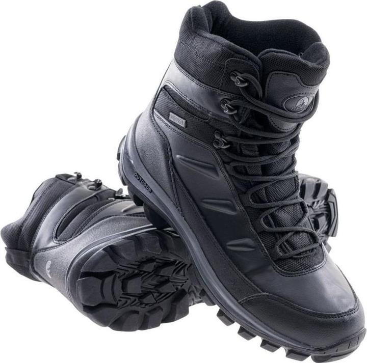 Produktbild Elbrus Schwarze Herren-Trekkingschuhe Spike Mid, Grösse 46 (46)