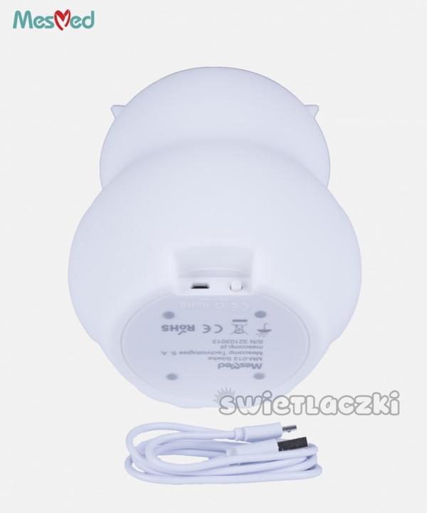 Actual product image MesMed Silicone Night Lamp mm013 Owl on Pultu