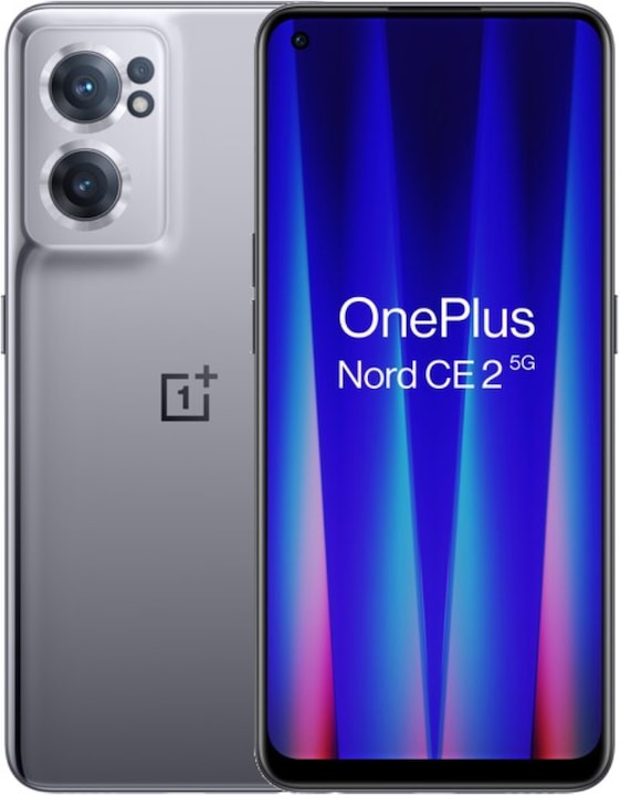 Image du produit OnePlus Nord CE 2 (128 Go, Miroir gris, 6.43", Double SIM, 64 Mpx, 5G)