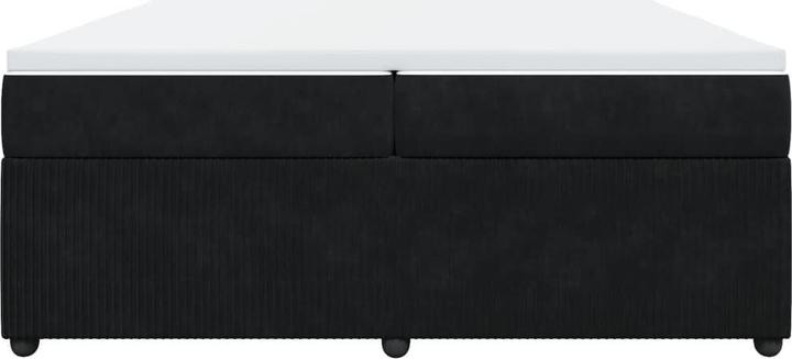 Produktbild vidaXL Bo x springbett mit Matratze 200 x 200 cm Samt (200 x 200 cm)