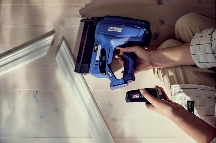 Actual product image Rapid BNX50 cordless nailer 18V P4A