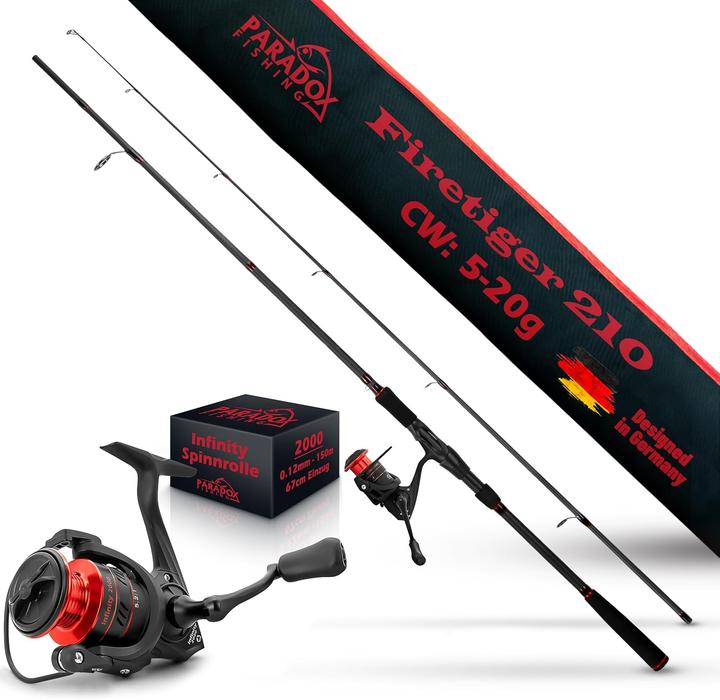 Image du produit Paradox Fishing Firetiger Spinnrute (Canne à lancer)