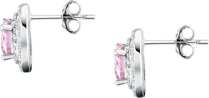 Produktbild Morellato Shiny Silver Earrings With Pink Zircon Tesori Saiw273 (Silber 925)