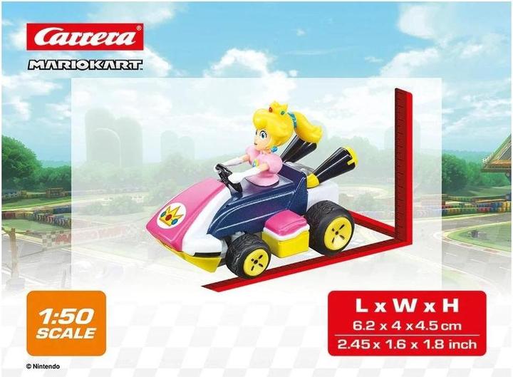 Actual product image Carrera 2,4GHz Mario Kart Mini RC - Peach (Paperbox)