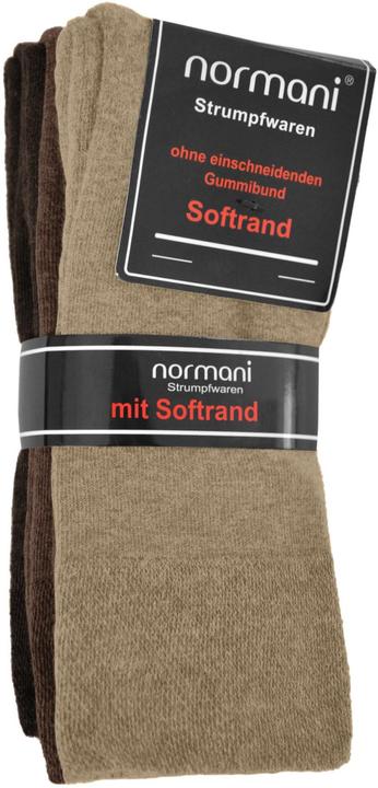 Actual product image Normani 6 pairs of comfort socks with soft edge (pack of 6, 35 - 38)