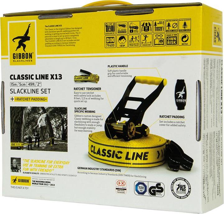Actual product image Gibbon Classic Line X13 XL (25 m)