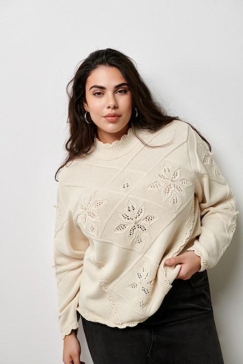 Produktbild Only Knit Fit Hoch geschlossen Curve Pullover Strickpullover (M)