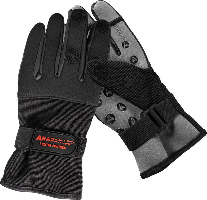 Actual product image Arapaima Fishing Equipment Neoprene Gloves (XXL)