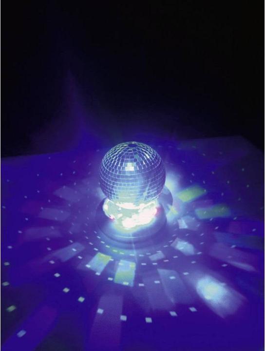 Image du produit Eurolite Set de boules à facettes LED avec pied (13 cm)
