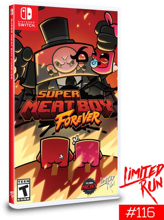 Produktbild Limited Run Super Meat Boy Forever ( #116) (Import) (Switch, Switch Lite, Switch OLED, EN)