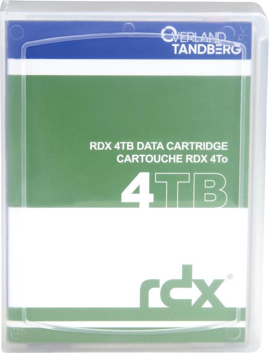 Produktbild Tandberg Data Tandberg Rdx 4tb Cartridge Rdx Cartridge (RDX, 4000 GB)