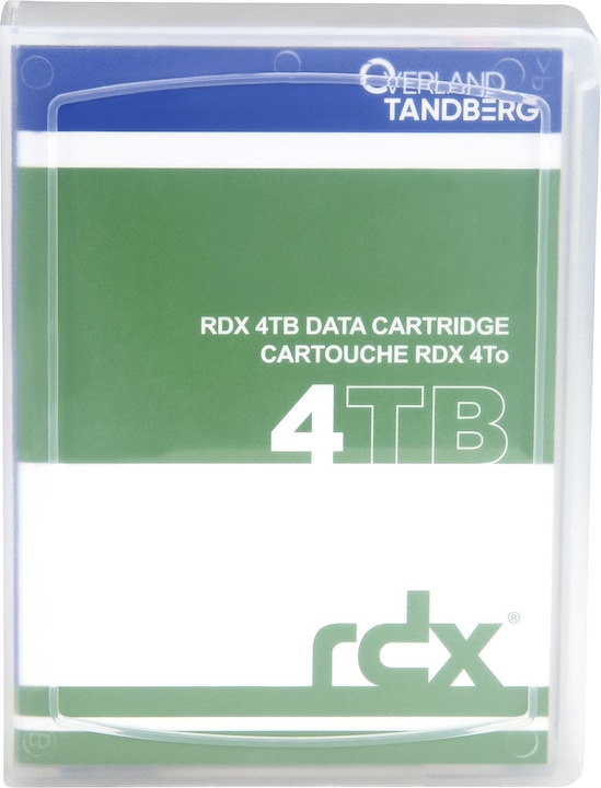 Image du produit Tandberg Data Tandberg Rdx 4tb Cartouche Rdx Cartouche (RDX, 4000 Go)