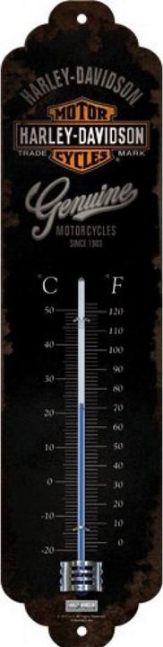 Image du produit Nostalgic-Art Merchandising Thermomètre Harley Davidson 6.5 x 28 cm