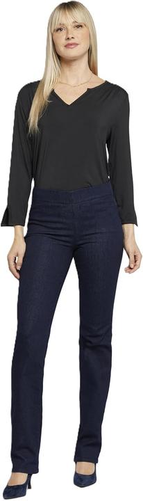 Image du produit Nydj Dames Pull on Marilyn Straight Leg Jeans (28)