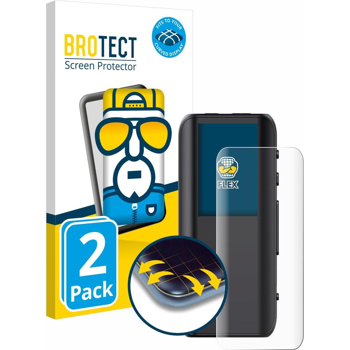 BROTECT Full-Screen Displayschutz, MP3 + Media-Player Zubehör