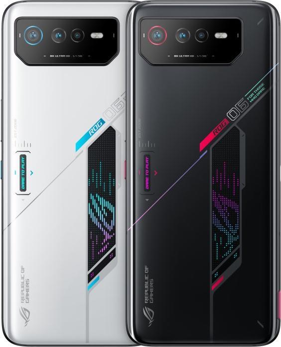Image du produit ASUS ROG Phone 6 (512 Go, Storm White, 6.78", Double SIM, 5G)
