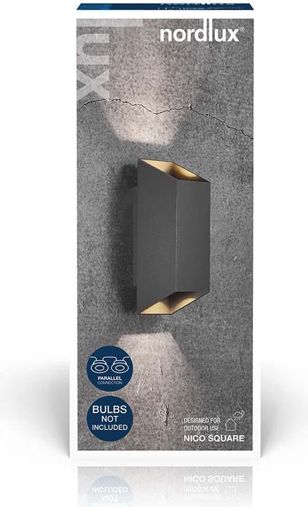 Produktbild Nordlux Nico Square 22 (GU10, IP54)