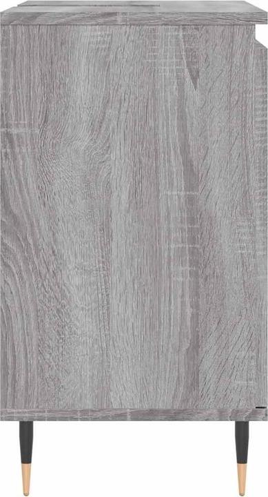 Immagine prodotto vidaXL Badschrank Grau Sonoma 58x33x60 cm Holzwerkstoff, Farbe (58 x 33 x 60 cm)