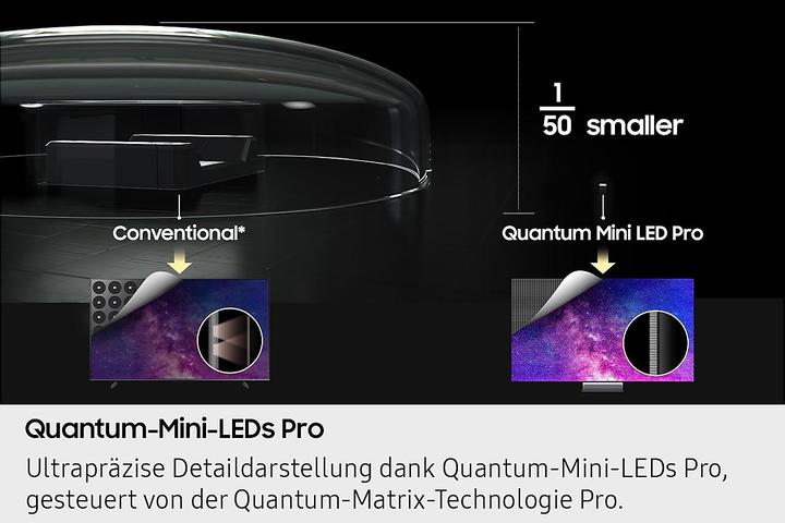 Actual product image Samsung TV GQ98QN90FATXZG (98", QN90F, NeoQLED, Mini-LED, 2025)