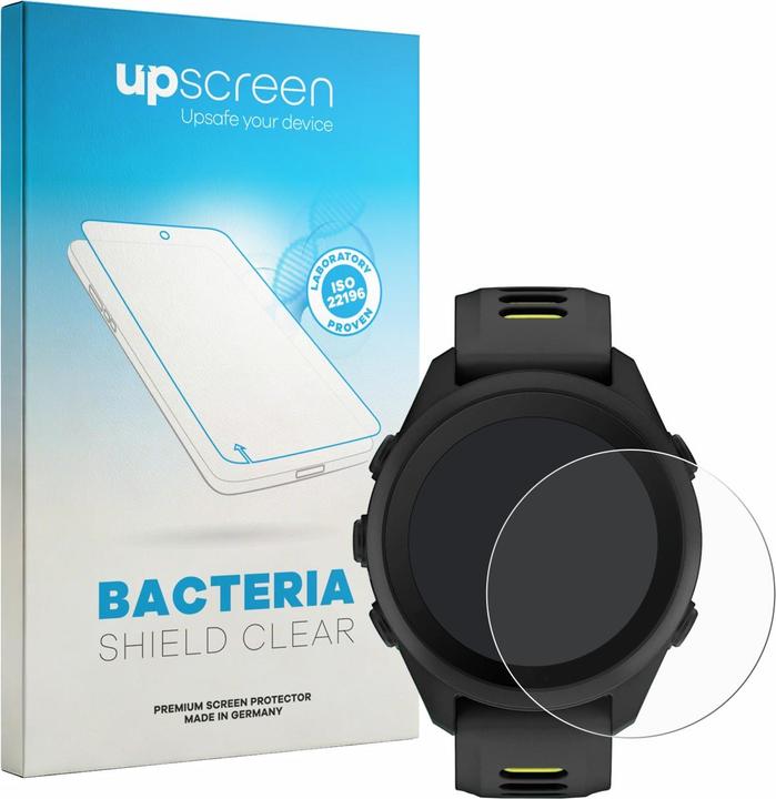 Produktbild upscreen Schutzfolie für Garmin Forerunner 170 Displayschutz Displayschutzfolie Folie Klar antibakteriell