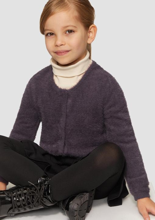 Immagine prodotto S.Oliver Strickjacke Flauschige Strickjacke aus Effekt-Garn (98)