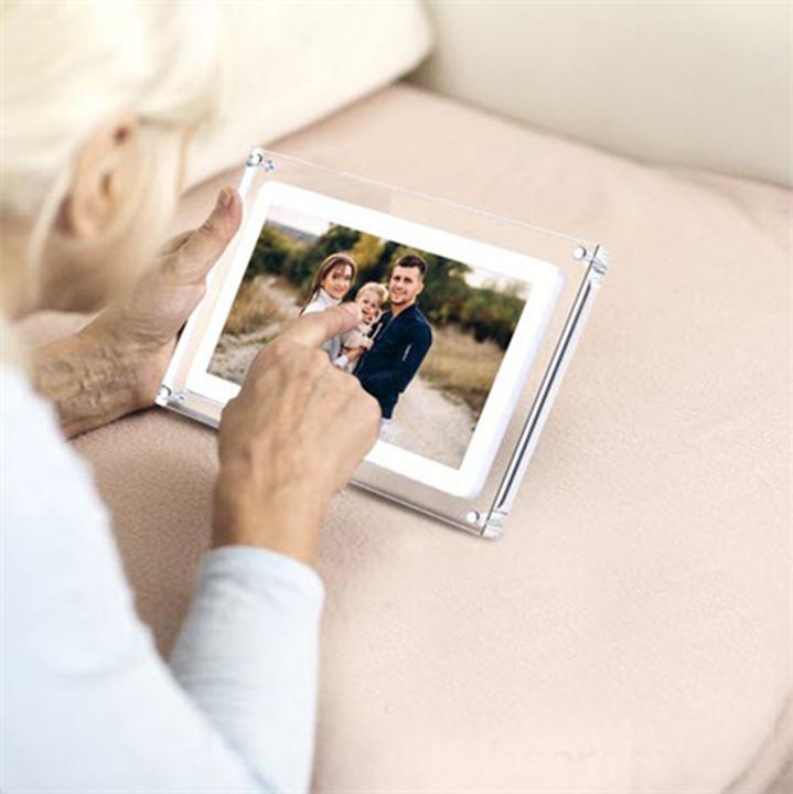 Actual product image Benel Frameo Digital Photo Frame HF-A101 Acrylic 10.1 Inch (10.10", 1280 x 800 pixels)
