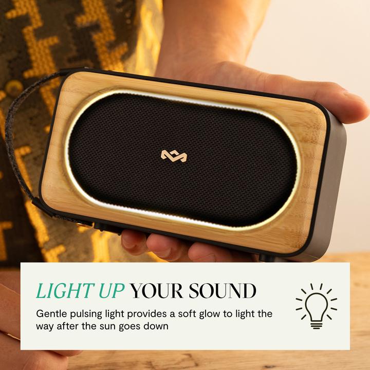Actual product image House of Marley Roots Solar Bluetooth Speaker (14 h, Solar panel)