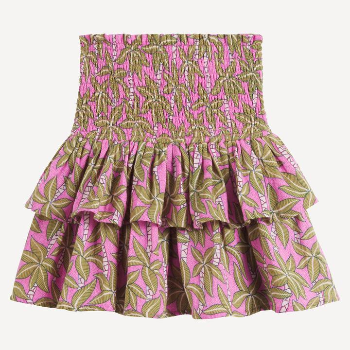 Actual product image La Redoute Collections Shorts-Rock mit gesmoktem Taillenbund aus Baumwoll-Gaze (164)