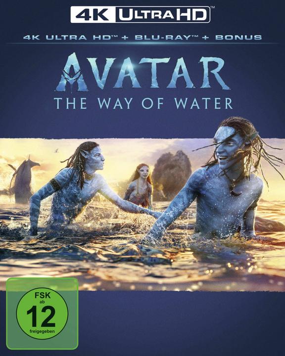 Immagine prodotto Disney Interactive Studios Avatar: La Via dell'Acqua - 4K (4k Blu-ray, 2024, Tedesco, Inglese)