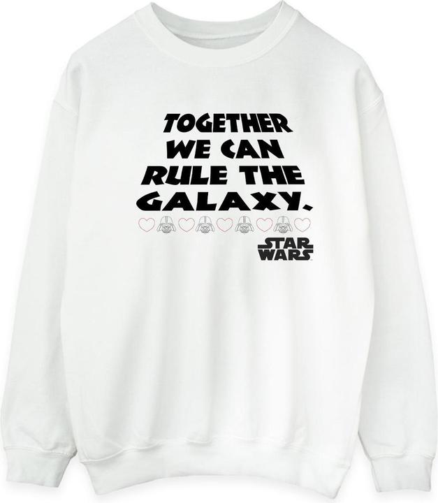 Actual product image Star Wars Mens Together We Can Rule The Galaxy Sweatshirt (XXL)