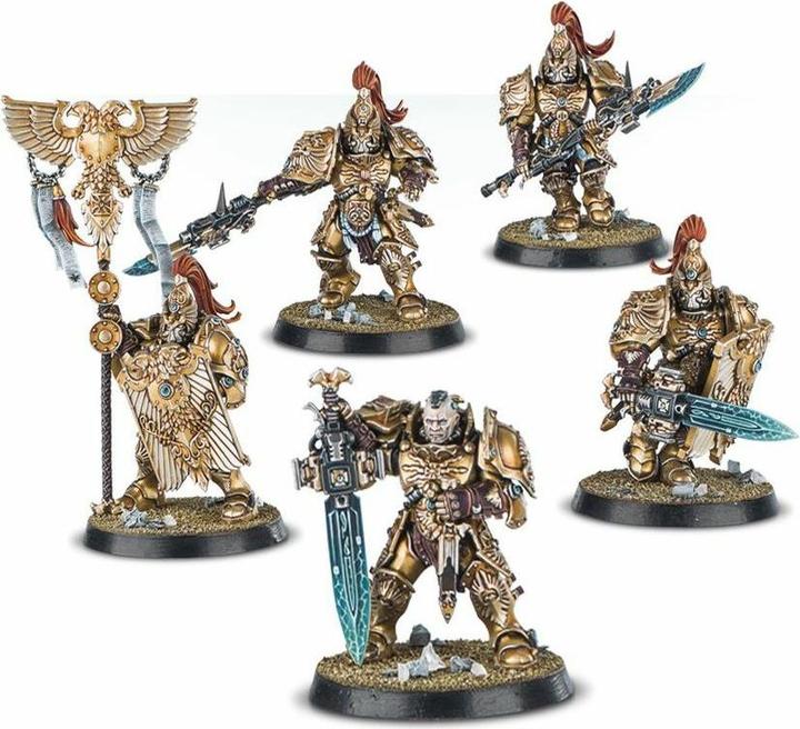 Produktbild Games Workshop Warhammer 40.000 - Adeptus Custodes Combat Patrol 2024 (Kunststoff)