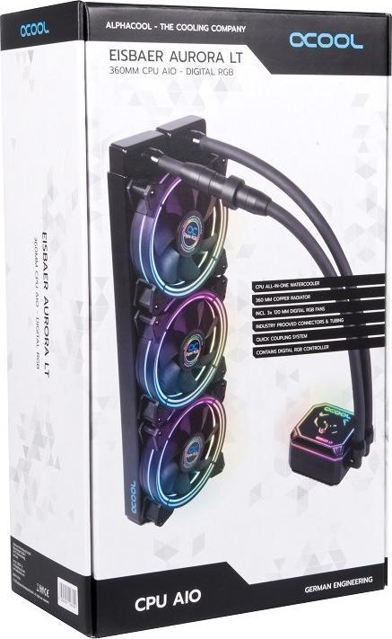 Image du produit Alphacool Eisbaer Aurora LT360 CPU Digital RGB Refroidissement à eau complet