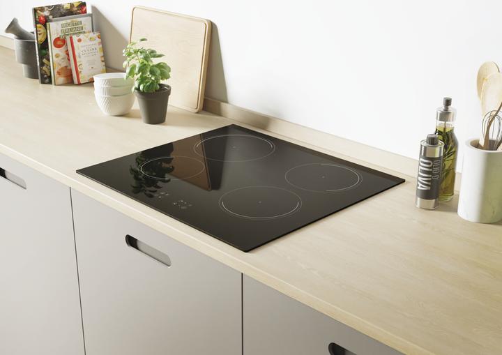 Actual product image Candy Idea KRCDJ642 Black Built-in 59 (59 cm, Induction hob)