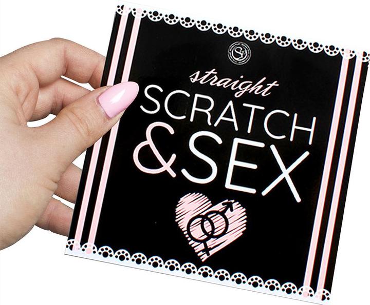 Produktbild Secret play Scratch & Sex Straight (Kartenspiel, Englisch, Spanisch, Französisch, Portugiesisch, Deutsch)