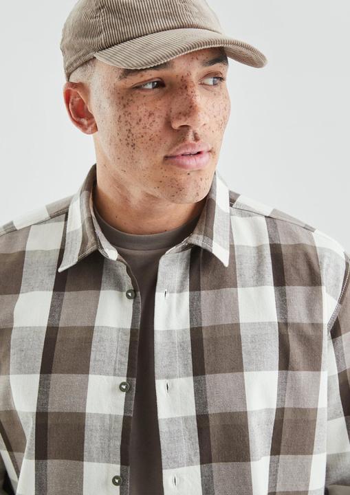 Immagine prodotto s.Oliver Hemd Regular Fit: Kariertes Flanellhemd (L)