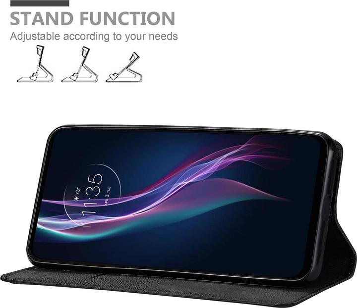Produktbild Cadorabo Book Invisible Magnet Cover (Motorola One Fusion+)