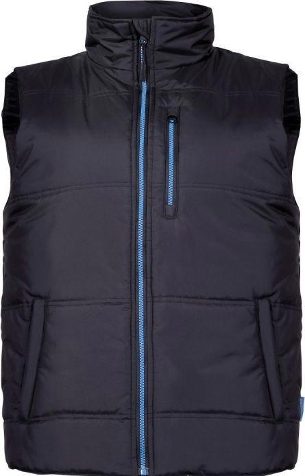 Lahti Pro Insulated Vest black and blue size XXXL (L4130806) (3XL)
