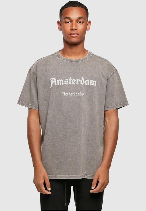 Actual product image Merchcode Amsterdam X Acid Washed Heavy Oversize Tee - 112531 (L)