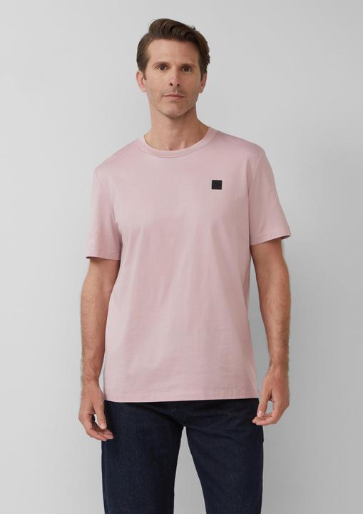 Immagine prodotto S.Oliver T-Shirt T-Shirt aus merzerisierter Baumwolle mit Label-Patch (M)