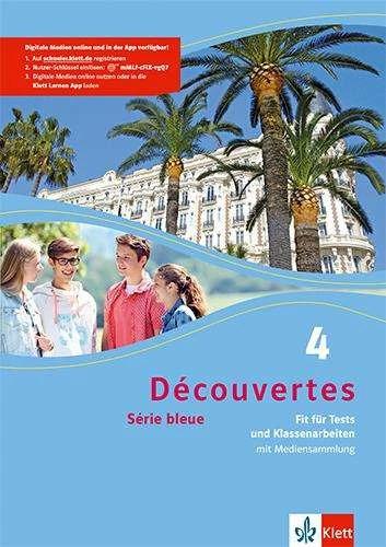 Produktbild Découvertes Série bleue 4. Fit für Test und Klassenarbeiten. Arbeitsheft mit Lösungen und Audio (Deutsch, 2015)