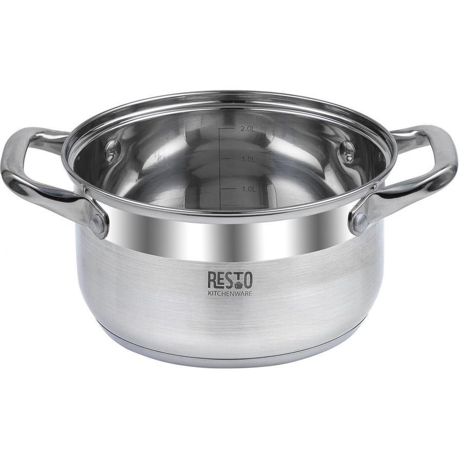 Thumbnail - Resto KASSEROLE D18CM 2.6L/92002 REST, Pfanne + Kochtopf, Silber