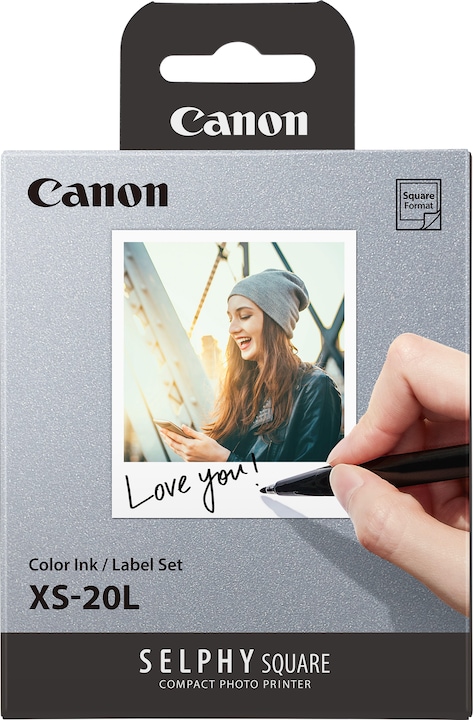 Canon XS-20L (7.2 x 8.5 cm, 20 x)