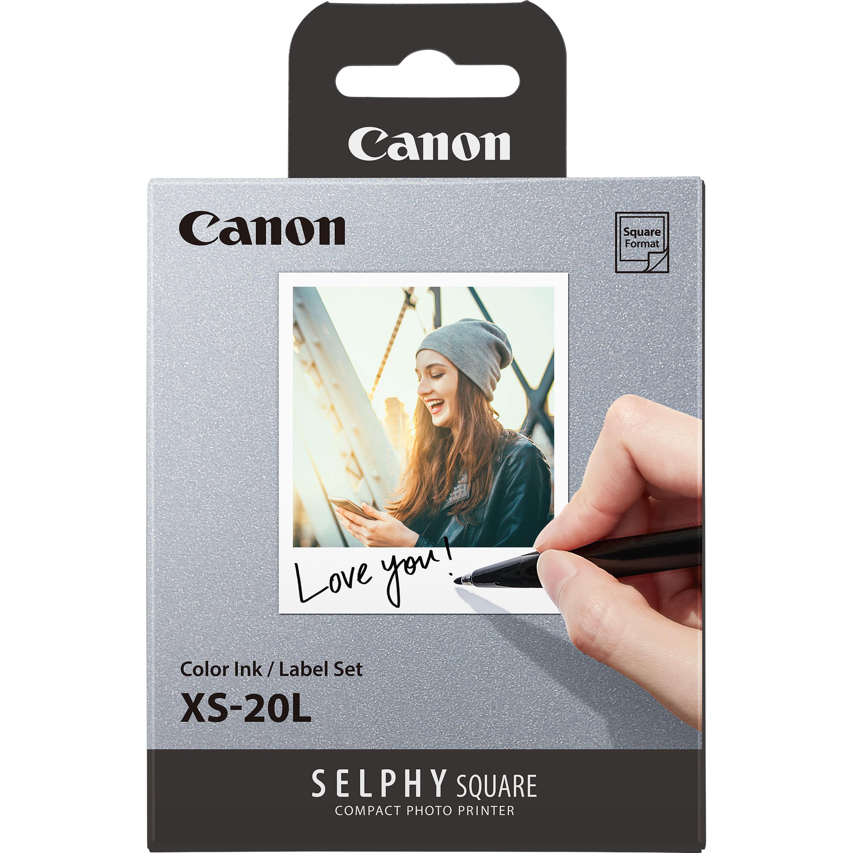 Canon XS-20L (7.2 x 8.5 cm, 20 x), Fotopapier, Weiss